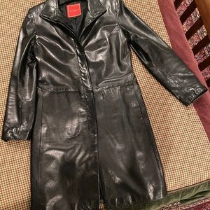 Vintage Cole Haan leather trench
